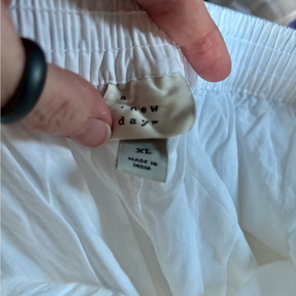 NWOT A New Day XL Skirt Picnic Maxi Seersucker Textured Fabric Long Tall A Line - Picture 6 of 8